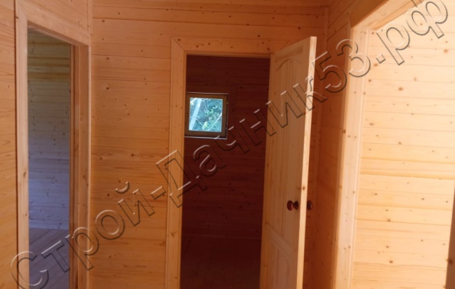 5 Каркасно-щитовой дом Д-23, 9х9м, 81М², Московская область, Дмитровский район, деревня Алешино (6)